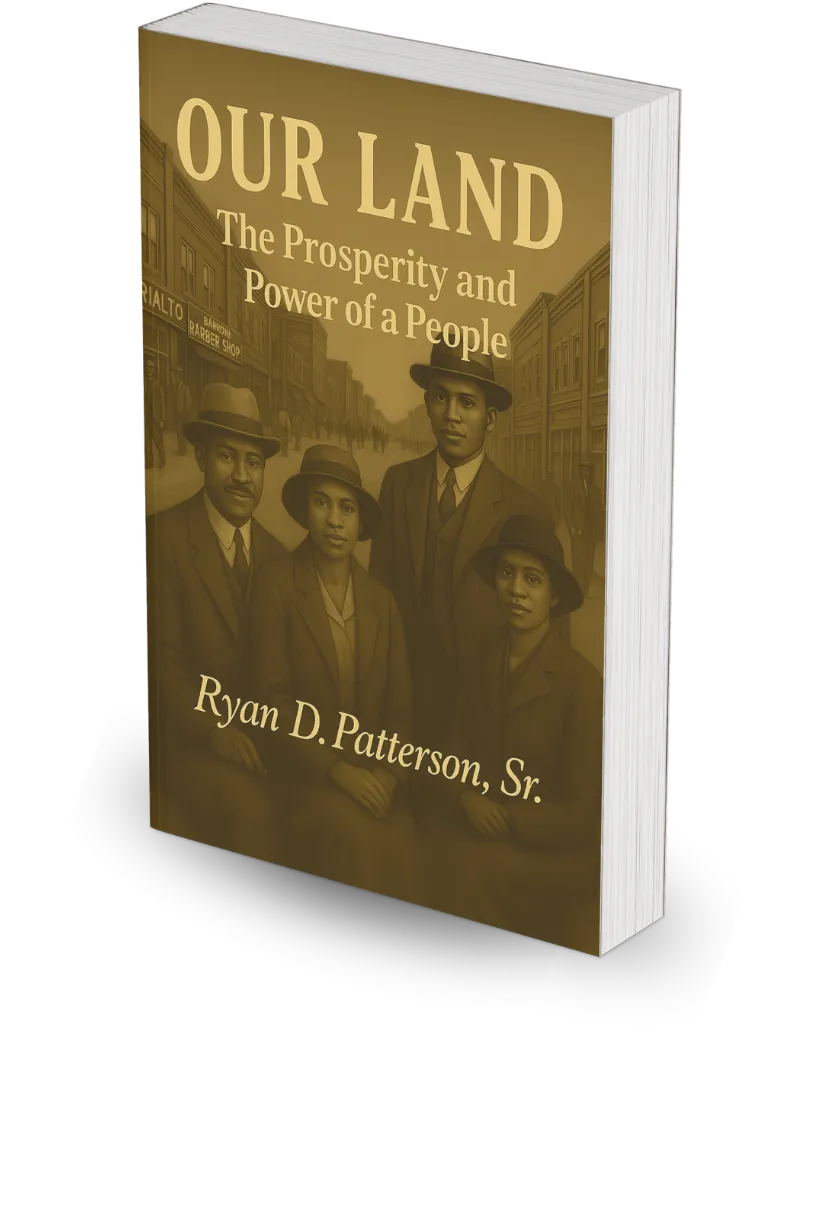 Our Land - Black Wall Street fiction novel book cover